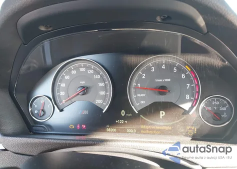 2015 BMW M4 z USA, uszkodzony, nr VIN WBS3R9C53FK331157